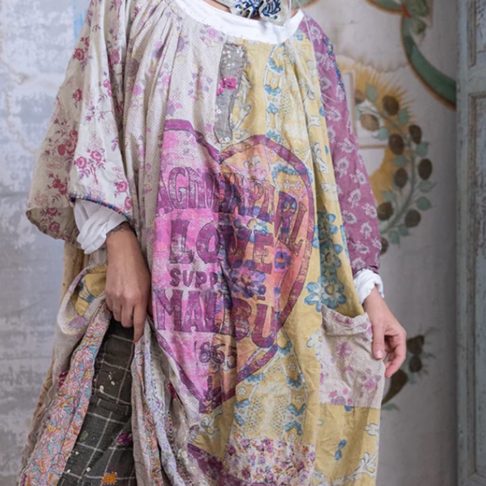 🤎SOLD OUT: MAGNOLIA PEARL PATCHWORK MALIBU 1865 DRESS🤎